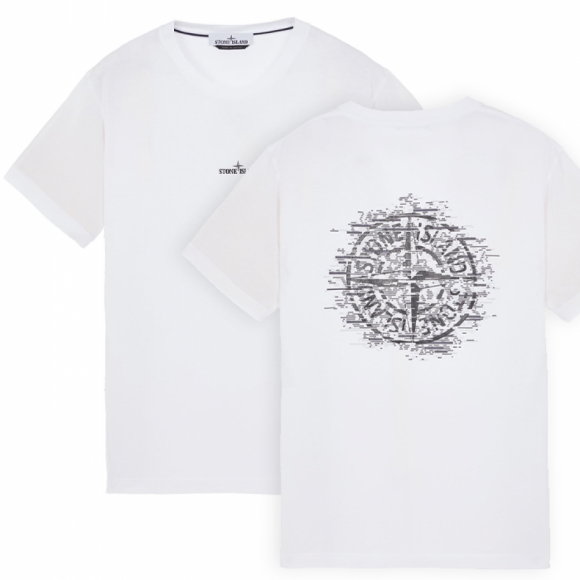 t-shirt 2NS89 - bianco