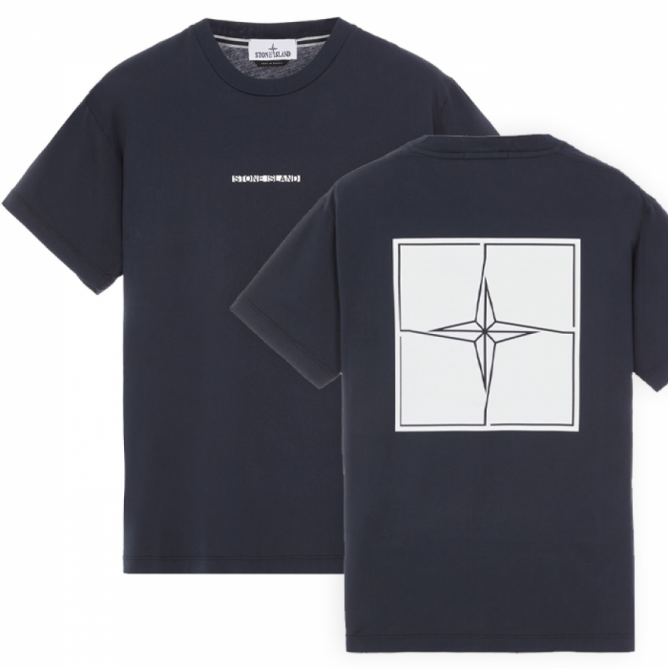 t-shirt 2NS81-blu 